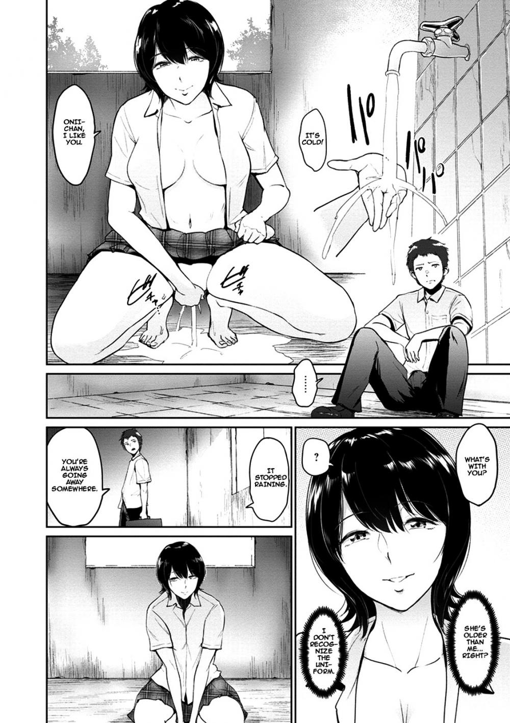 Hentai Manga Comic-Mika Hiding From The Rain-Read-8